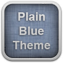 Plain Blue Theme